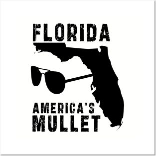 Florida america's mullet: Newest design for Florida america's mullet Posters and Art